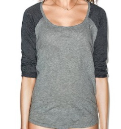 4 Victoria's Secret Baseball Tee