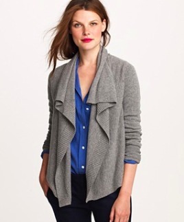 2 J.Crew Shawl Cardigan