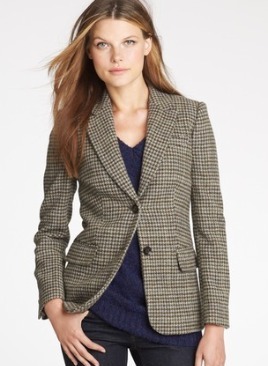 3 J.Crew Houndstooth Moore Blazer