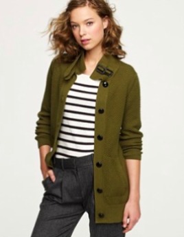 5 J.Crew Clipper Cardigan
