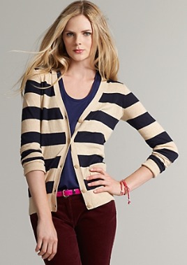 8 Tommy Hilfiger Striped Cardigan