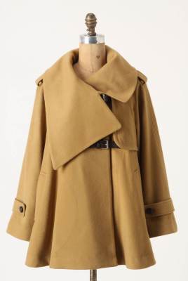 Anthro Swing Coat