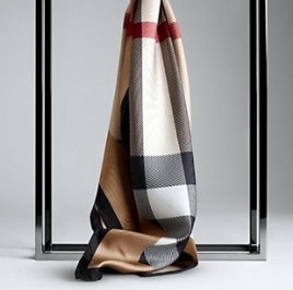 6 Burberry Exploded Silk Square