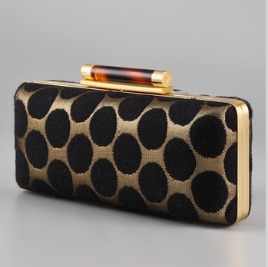 7 Diane von Furstenberg Printed Tonda Clutch