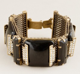 8 J.Crew Resin Colorblock Bracelet