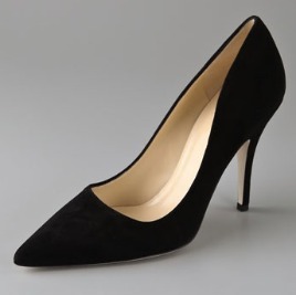 9 Kate Spade New York Licorice Suede Pumps