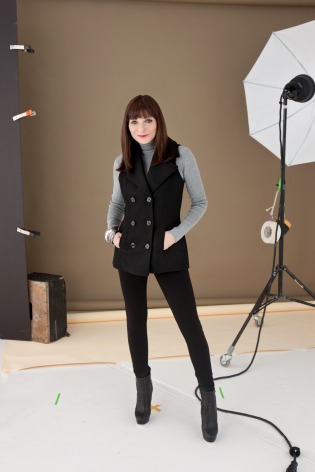 EDIT DB Sleeveless Peacoat