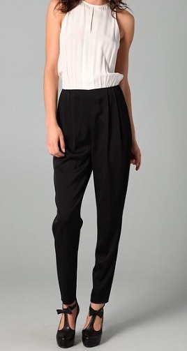 2 Tibi Tuxedo Jumpsuit