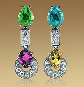 5 Bvglari Allegra earrings