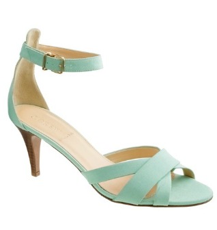 5. J.Crew Lia Mid-Heel Sandals