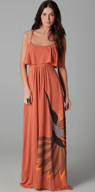 1. Free People Flock of Birds Maxi Dress