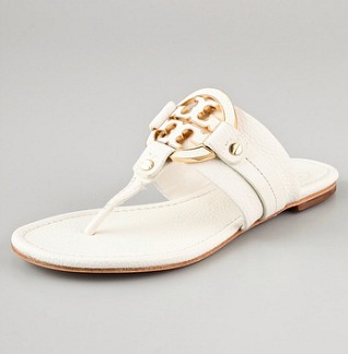 2 Tory Burch Amanda Flat Thong Sandal