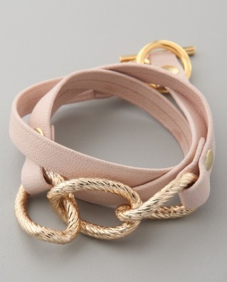 3 Gorjana Parker Leather Wrap Bracelet