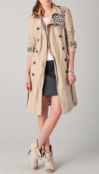 4. Gryphon New Timeless Trench Coat