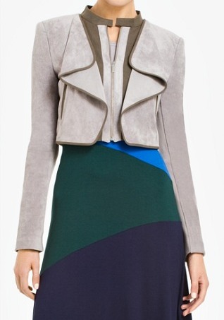 5. BCBG MaxAzria Sloan Draped Jacket