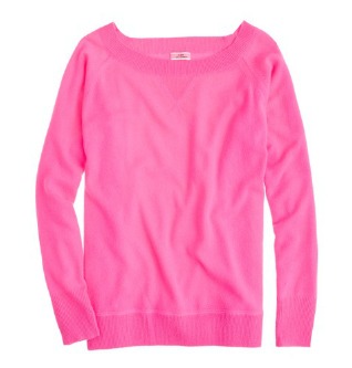 1. J.Crew Cashmere Isabel Sweatshirt