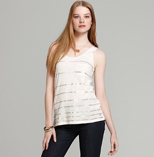 6. Tommy Hilfiger Slub Jersey Knit Tank