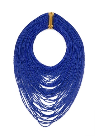 4. BCBG MaxAzria Seed Bead Necklace