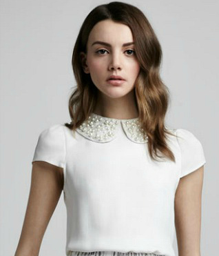 Alice and Olivia Peter Pan Collar