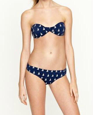 JCrew Sailboat Bandeau