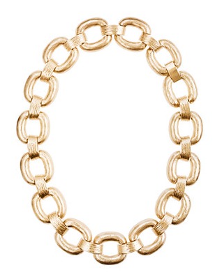 5. J.Crew Square Links Necklace