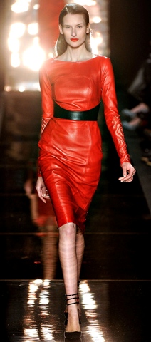 Monique Lhuillier Leather