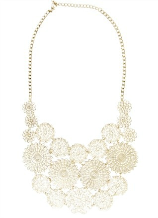 1. BCBG Floral Necklace