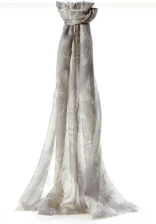 3. Banana Republic Floral Scarf