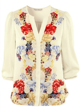 4. H&M Floral Blouse
