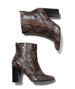 4. Joe Fresh Snakeskin Boots