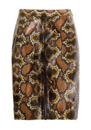 6. J.Crew Pencil Skirt in Python