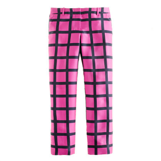 J Crew Windowpane Pant