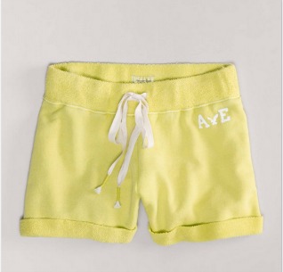 AE terry shorts