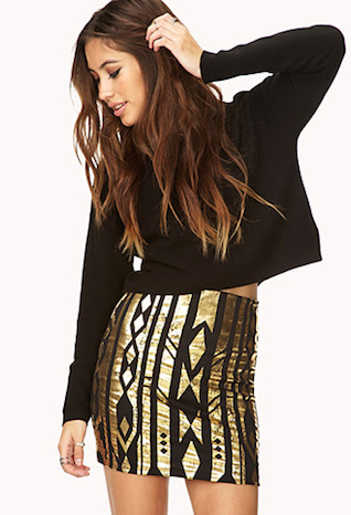 8. f21 skirt