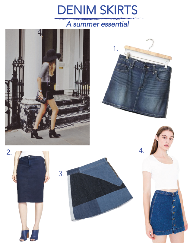 denim-skirts