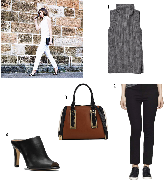 How-to-wear-a-sleeveless-turleneck