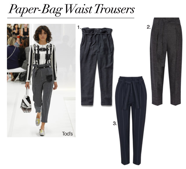 Paper-bag-waist-trousers