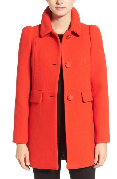 9. red outerwear