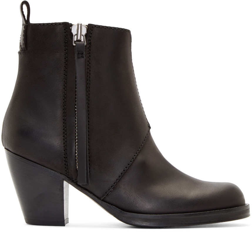 2. Acne Ankle Boots