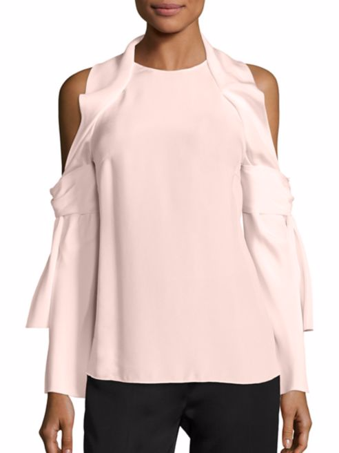 8. Pink Off the Shoulder Top