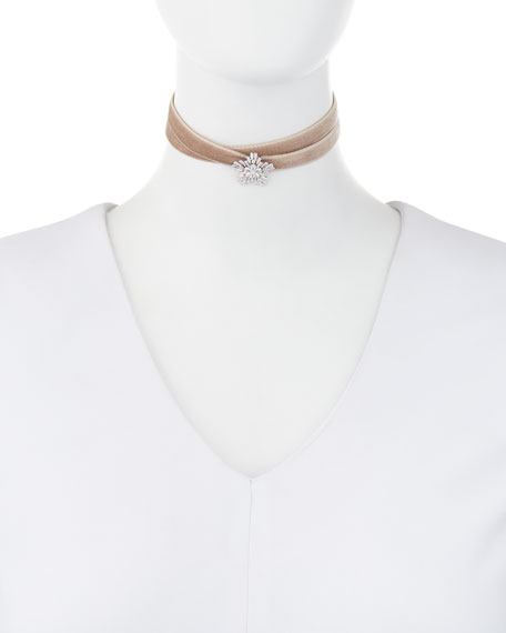 3. Blush Velvet Choker