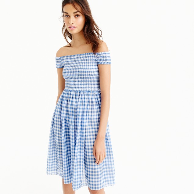 5. Gingham Dress