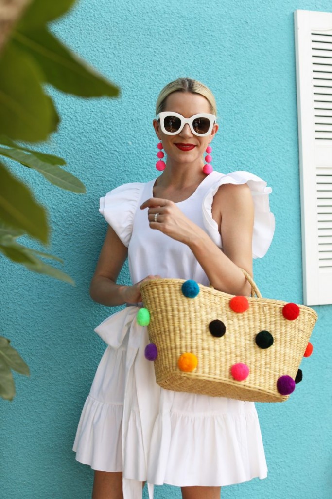 Blair Eadie Pom Bon Earrings