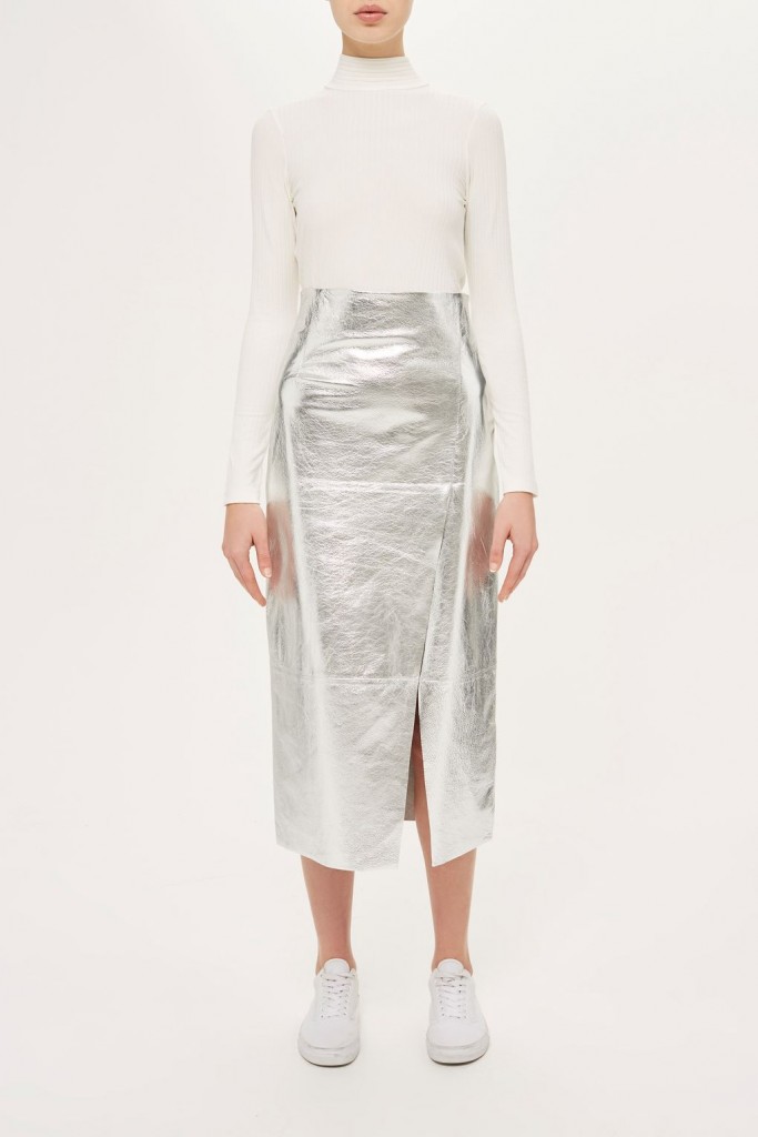 shine skirt topshop