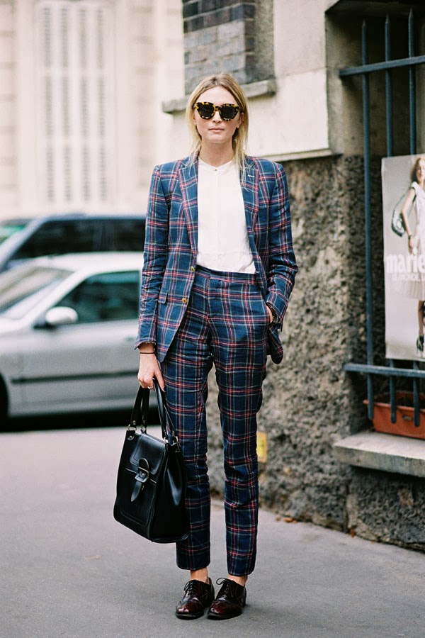 plaid suit