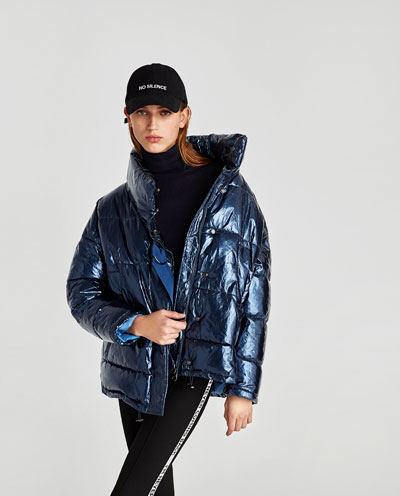 puffer zara