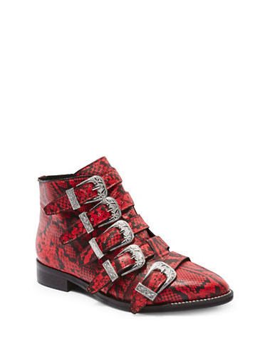 SNTF_Red Boots_Topshop Andi Ankle Boots