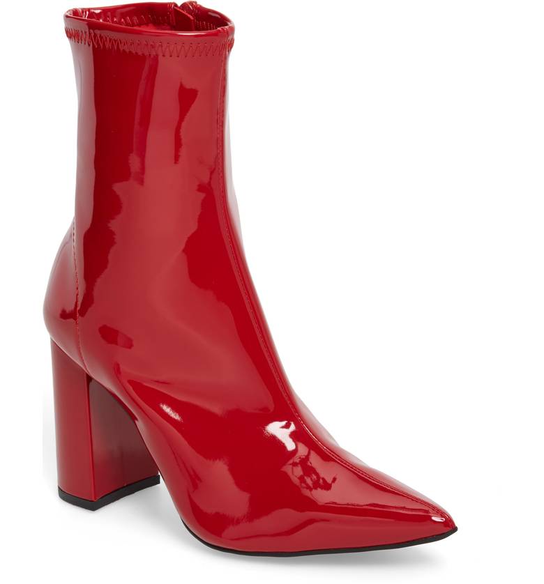STNF_Red Boots_Jeffrey Campbell Siren Bootie
