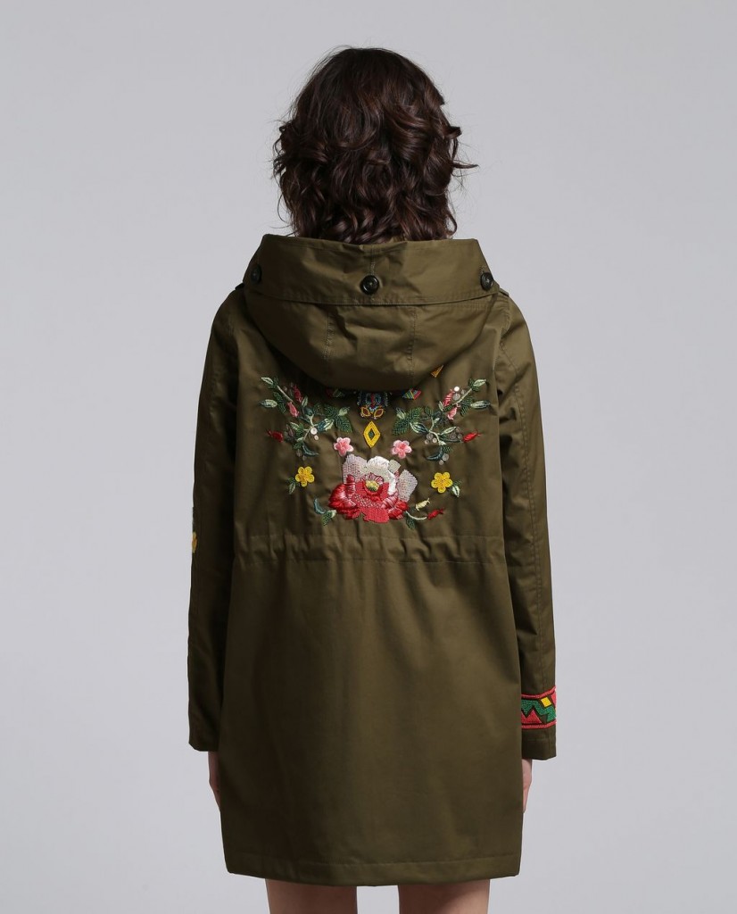 Style Nine To Five_Embroidered Spring Jackets_Woolrich Limited Edition Prescott Parka