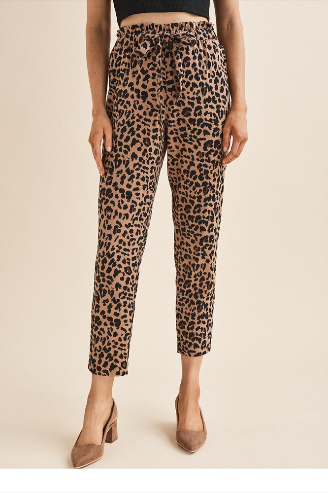 STNF Pattern Trouser Picks_Dynamite Paperbag Pant with Front Tie